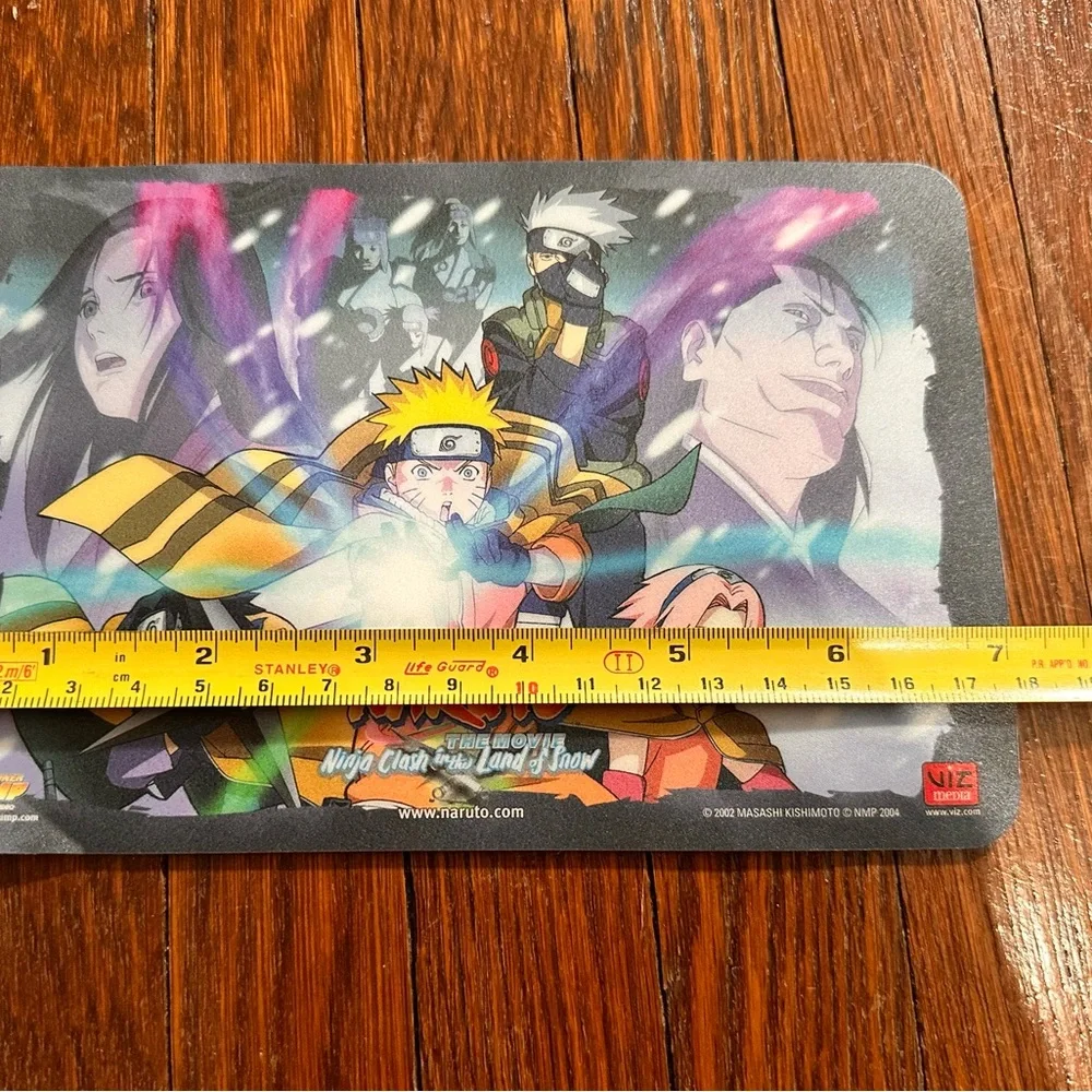 Naruto the Movie: Ninja Clash in the Land of Snow card game Small mousepad 2004